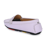 Lavender Slip-On Women Loafers 