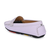 Lavender Slip-On Women Loafers 