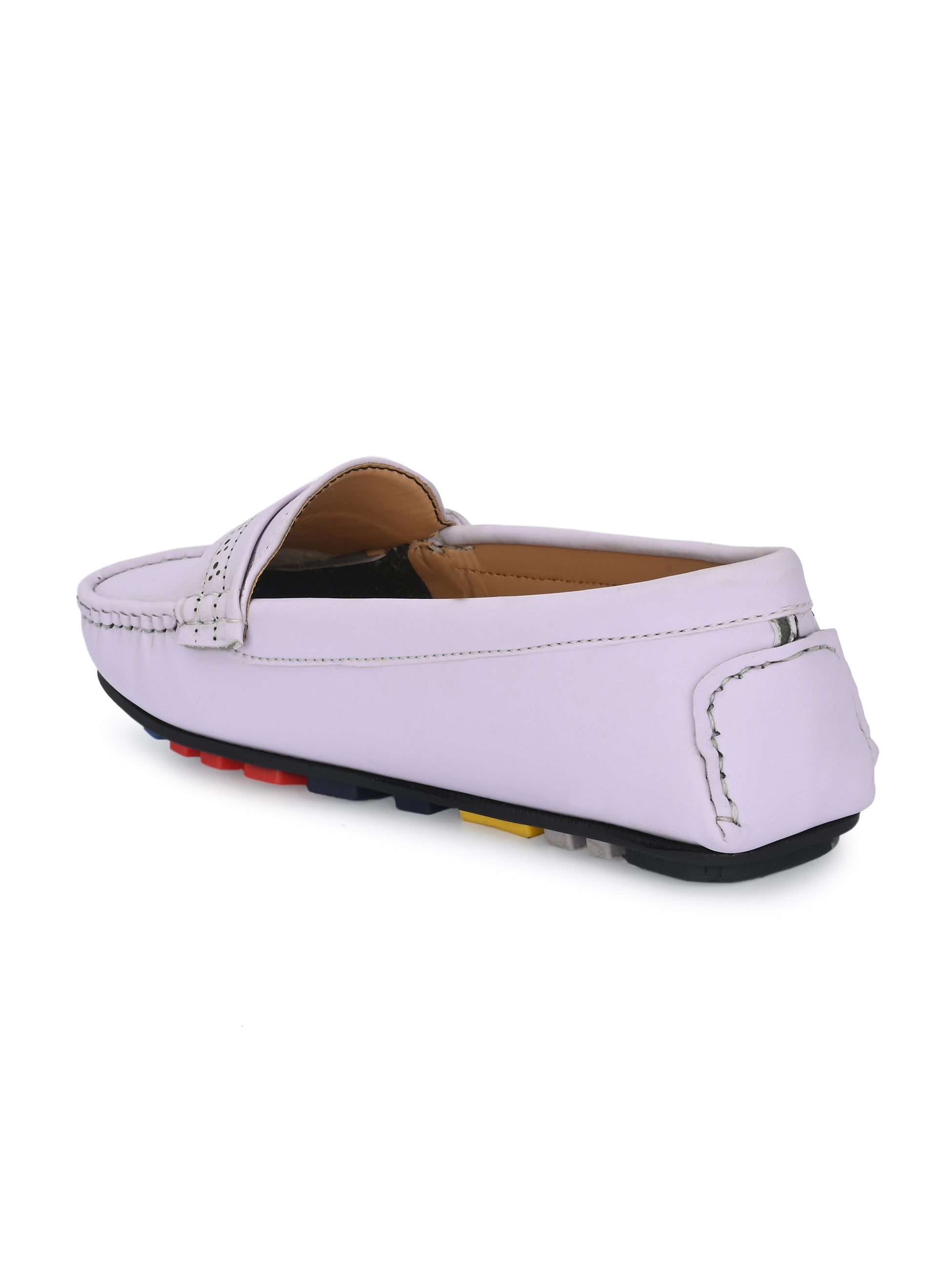 Lavender Slip-On Women Loafers 