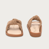 Open Toe Flats With Bow For Women