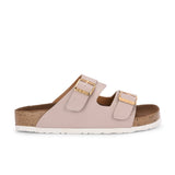 Light Pink Women's casual flat heel buckle strap sandal