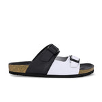 Elegant Sandstone Leather Slip-On Sandal - El Paso Fashion