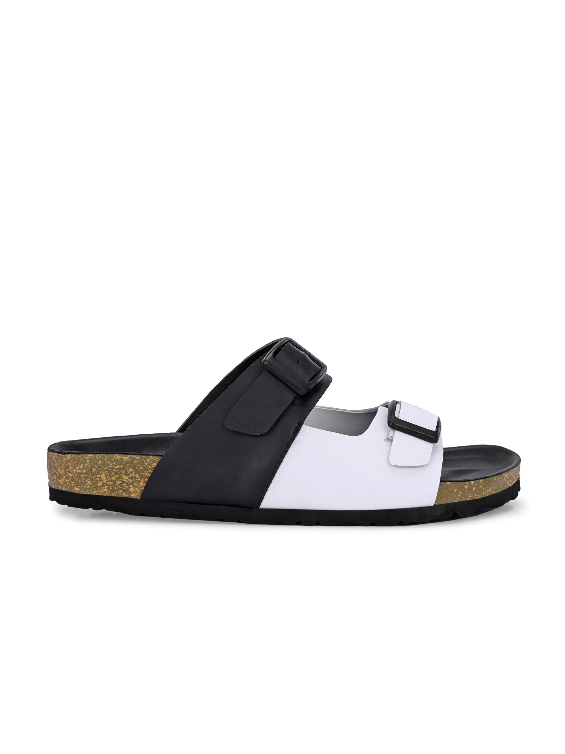 Elegant Sandstone Leather Slip-On Sandal - El Paso Fashion