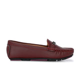 Classic Red Slip-On Loafers