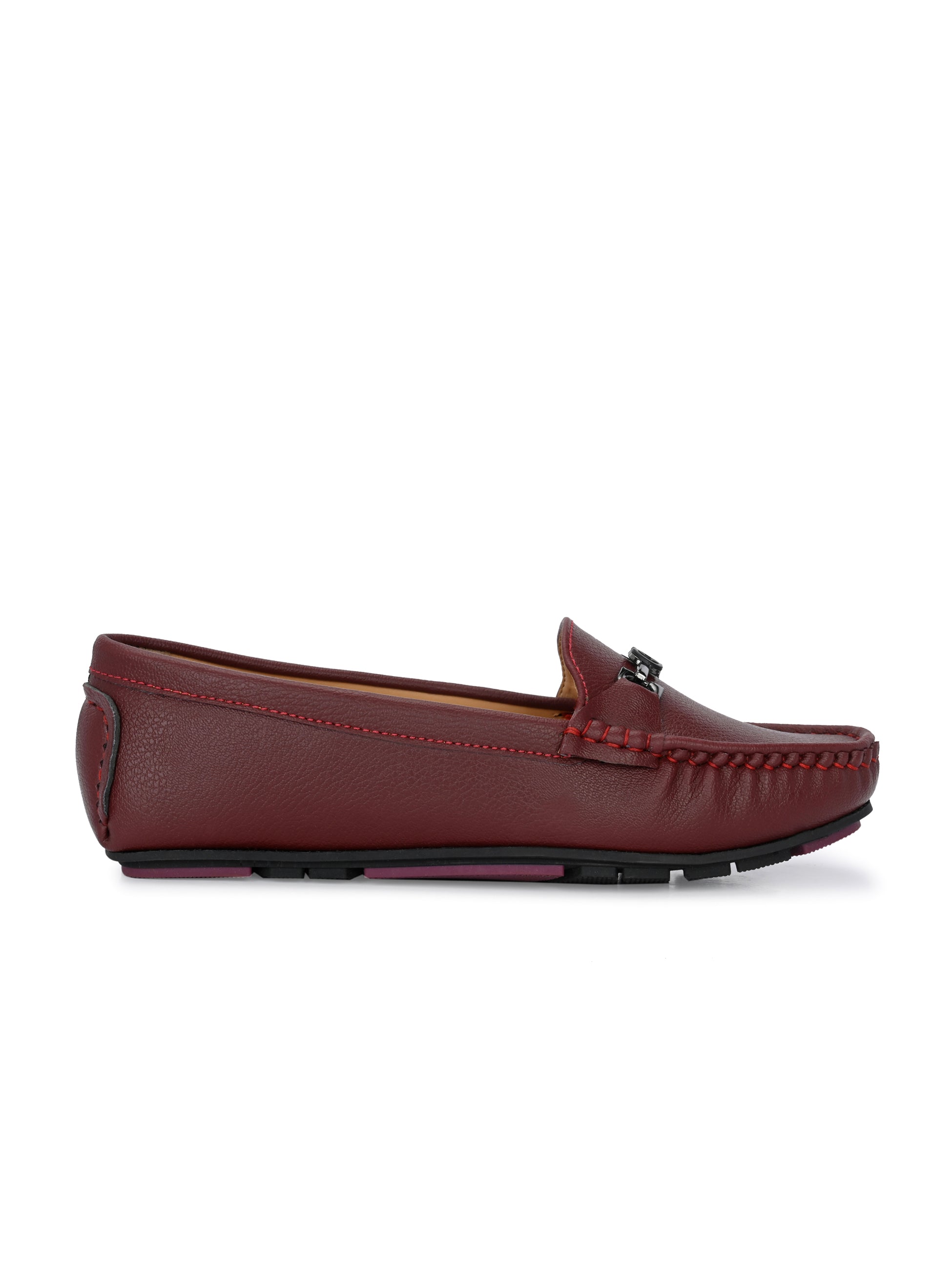 Classic Red Slip-On Loafers