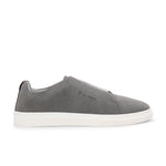 Grey colour Men's casual slip-on sneakers