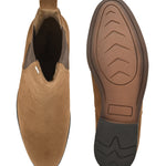 A image of elpaso Beige Sovereign Boots with white background