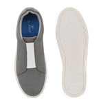 Grey colour Men's casual slip-on sneakers