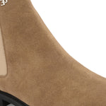 A image of Dark Beige Sovereign Boot with white background