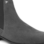 A image of elpaso grey Boot with white background