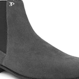 A image of elpaso grey Boot with white background