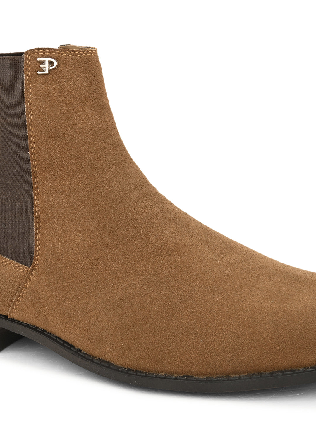 A image of elpaso Beige Sovereign Boot with white background