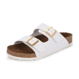 Women's casual flat heel buckle strap sandal