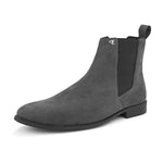 A image of elpaso grey Boot with white background