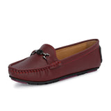 Classic Red Slip-On Loafers