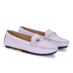 Lavender Slip-On Women Loafers 