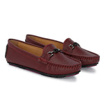 Classic Red Slip-On Loafers