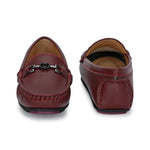 Classic Red Slip-On Loafers