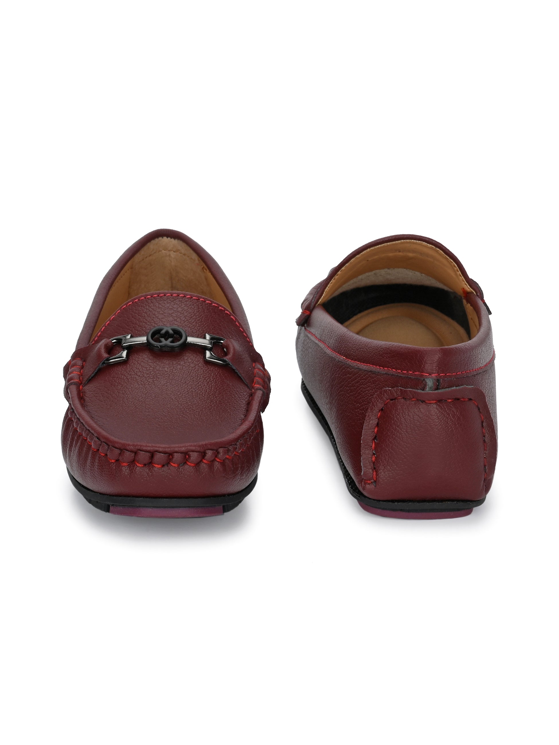 Classic Red Slip-On Loafers