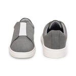 Grey colour Men's casual slip-on sneakers