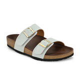 El Paso Women One Toe Flats with Buckles