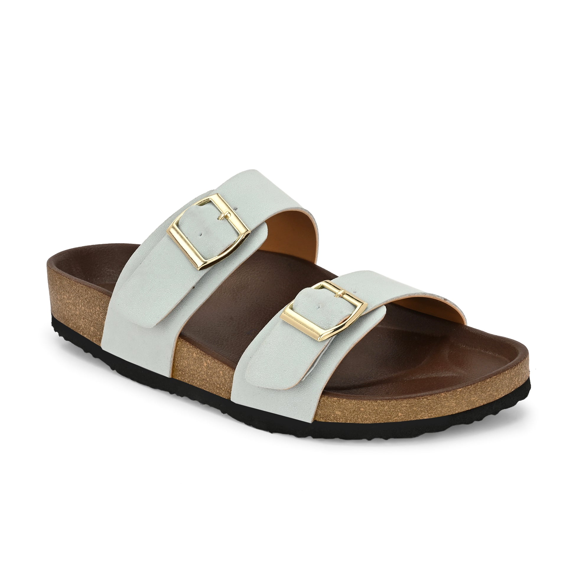 El Paso Women One Toe Flats with Buckles