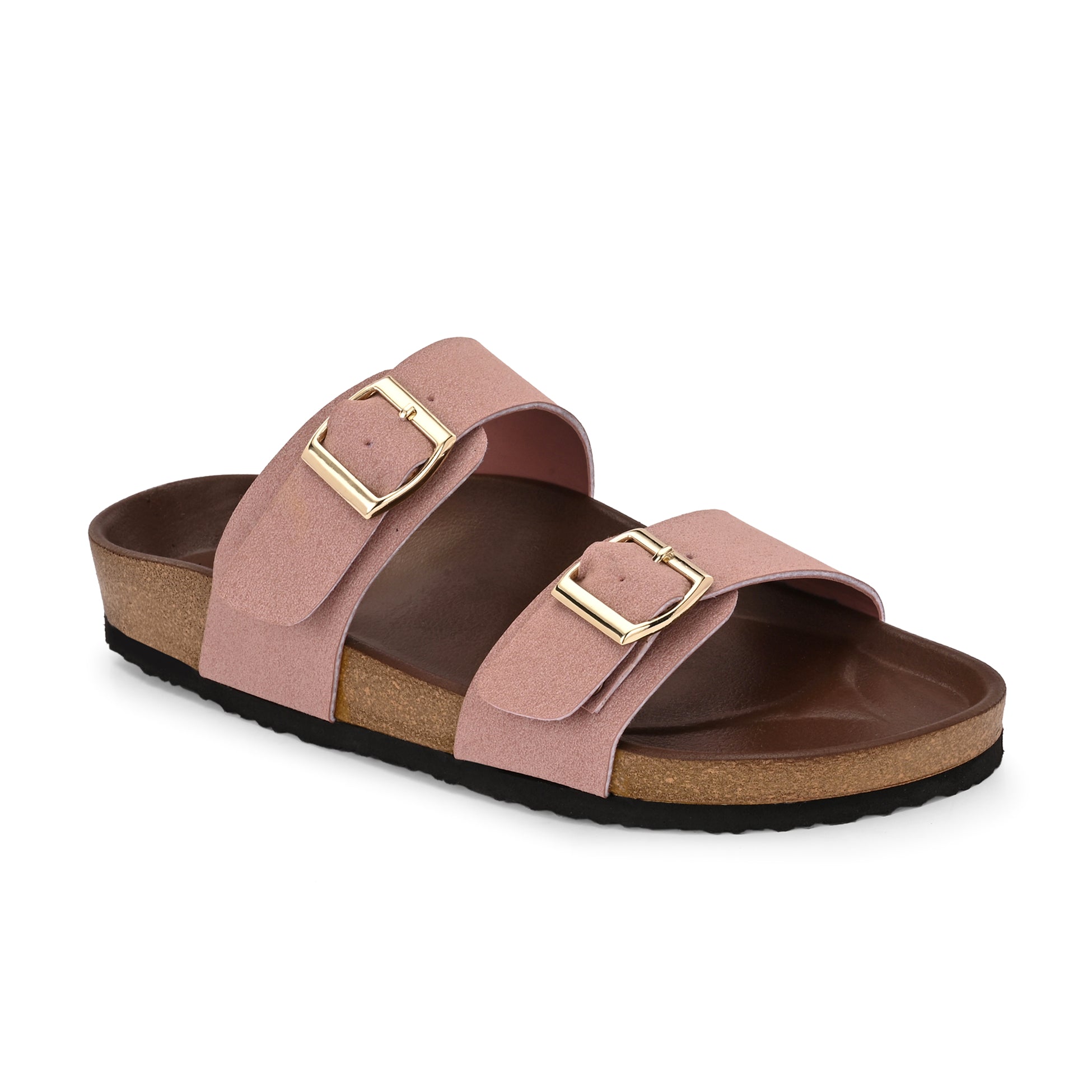 El Paso Women One Toe Flats with Buckles