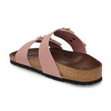 El Paso Women One Toe Flats with Buckles