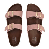 El Paso Women One Toe Flats with Buckles