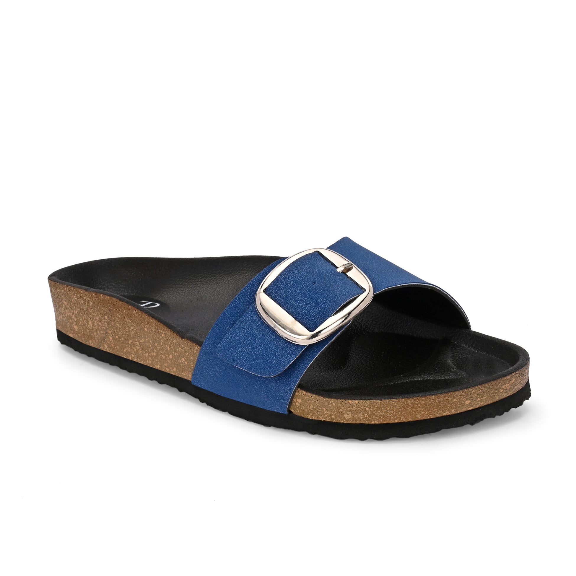 El Paso Women One Toe Flats with Buckles