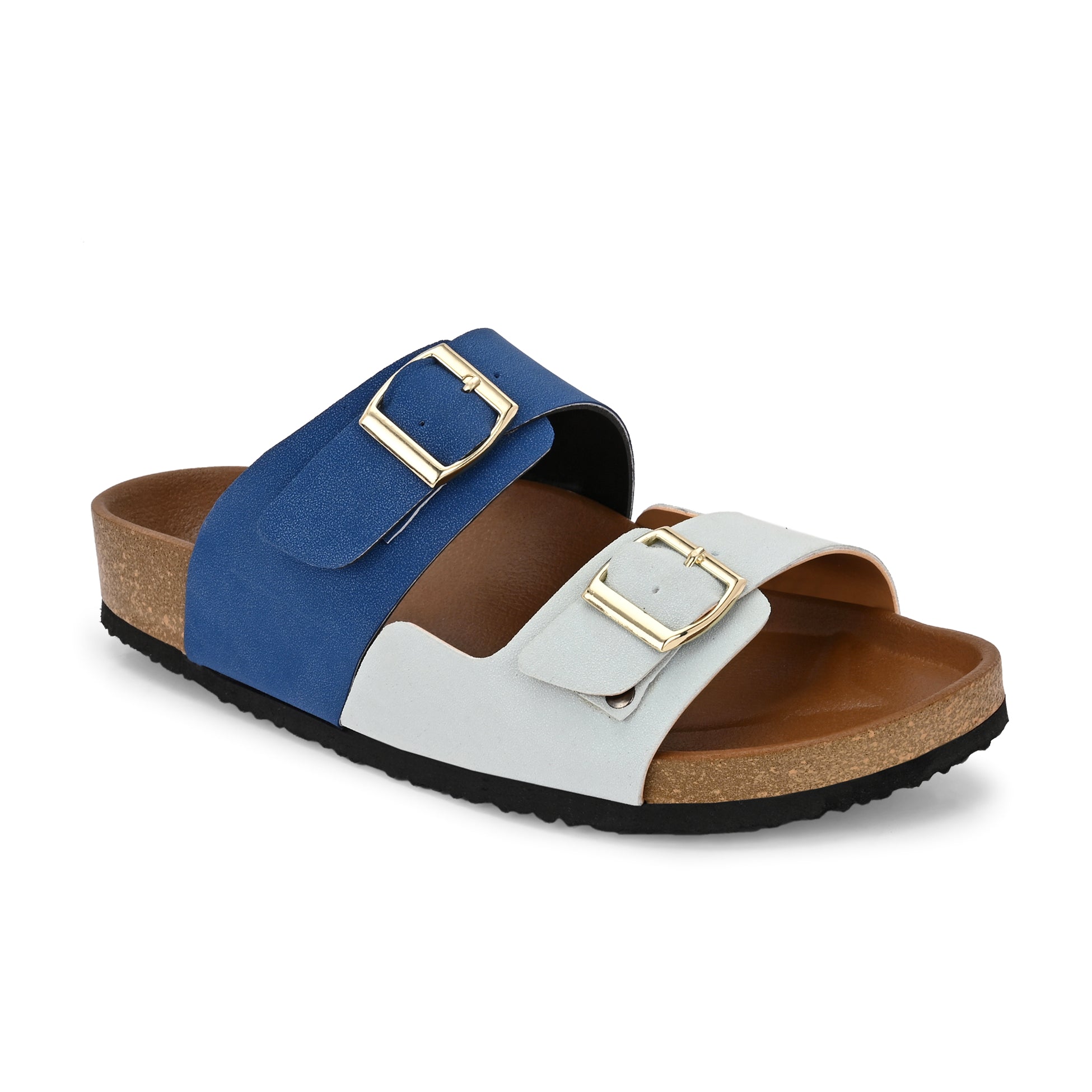 El Paso Women One Toe Flats with Buckles