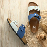 El Paso Women One Toe Flats with Buckles