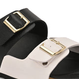 El Paso Women One Toe Flats with Buckles