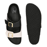 El Paso Women One Toe Flats with Buckles