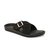 El Paso Women Slip-On Open Toe Flats