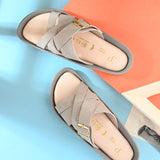 Women Open Toe Flats with Bows