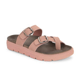 El Paso Women One Toe Slip-On Flats