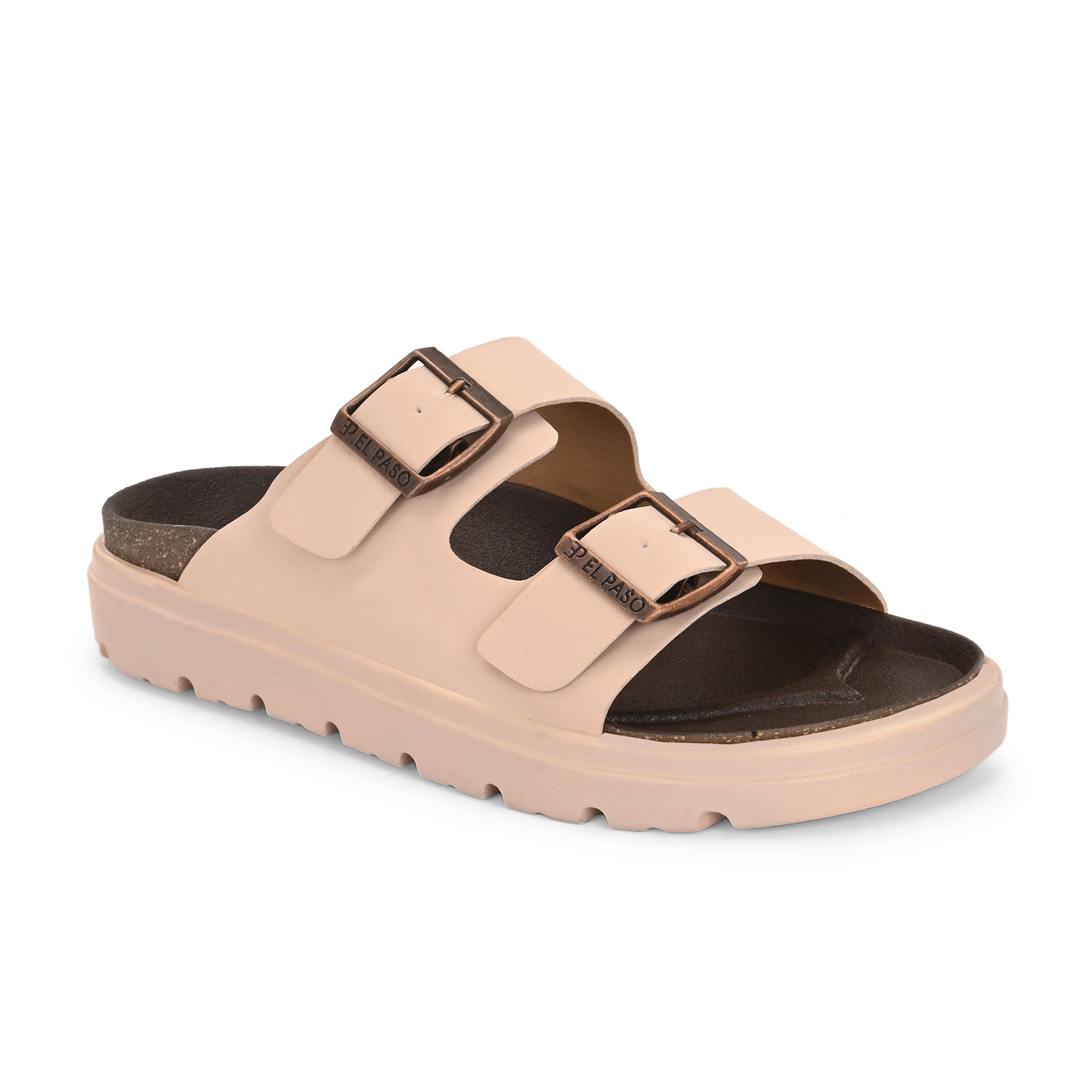 El Paso Women Open Toe Slip-On Flats