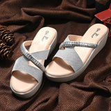 El Paso Women Embellished Comfort Heel Sandals