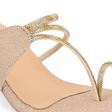 El Paso Women Open Toe Block Heel Sandals