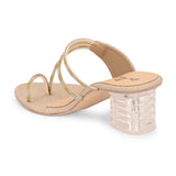 El Paso Women Open Toe Block Heel Sandals