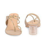 El Paso Women Open Toe Block Heel Sandals