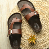 El Paso Women One Toe Flats with Buckles