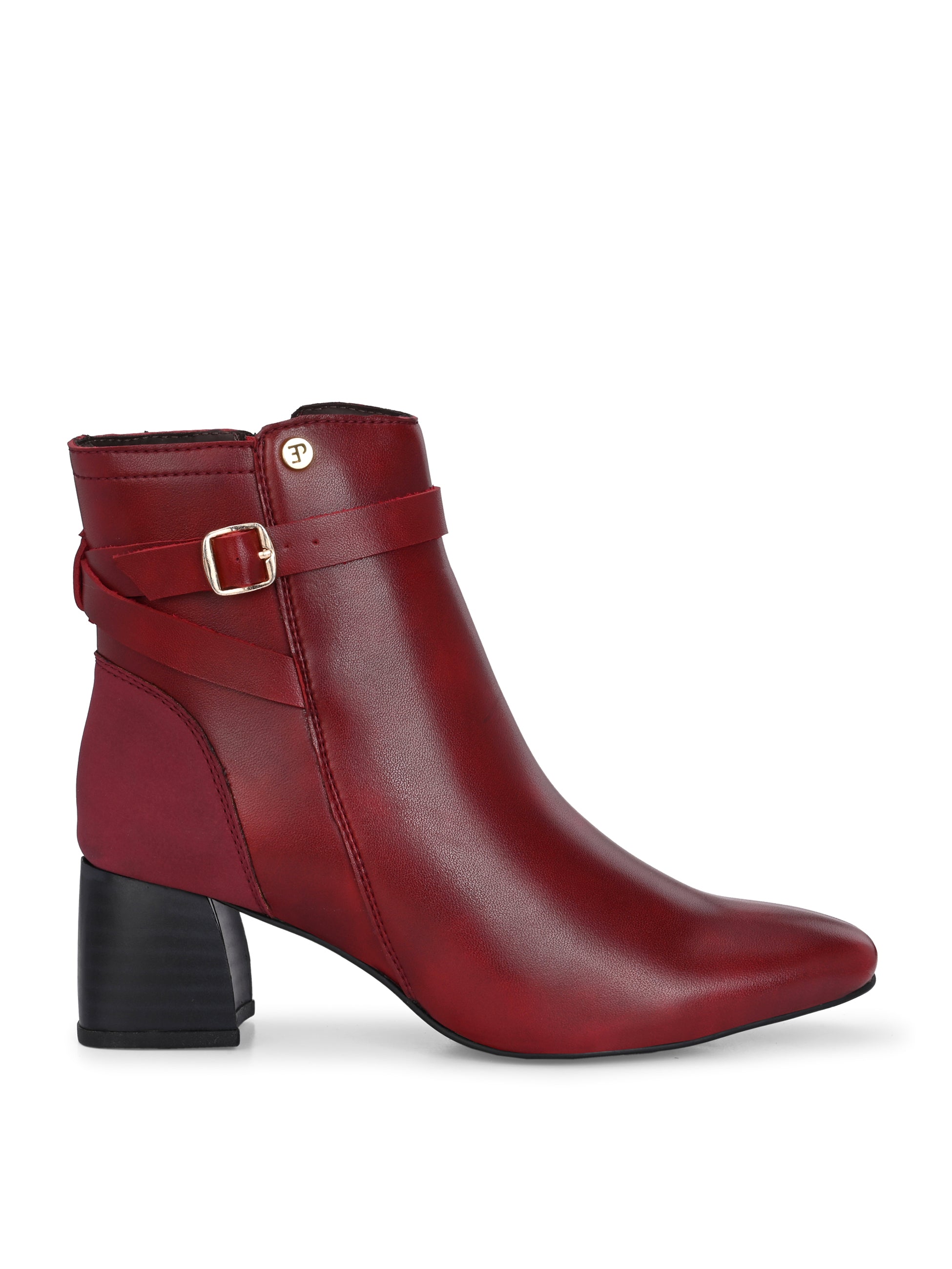 Faux Leather High-Heel Casual Chelsea Boots for Effortless Style El Paso Fashion Faux Leather High-Heel Casual Chelsea Boots for Effortless Style El Paso Fashion