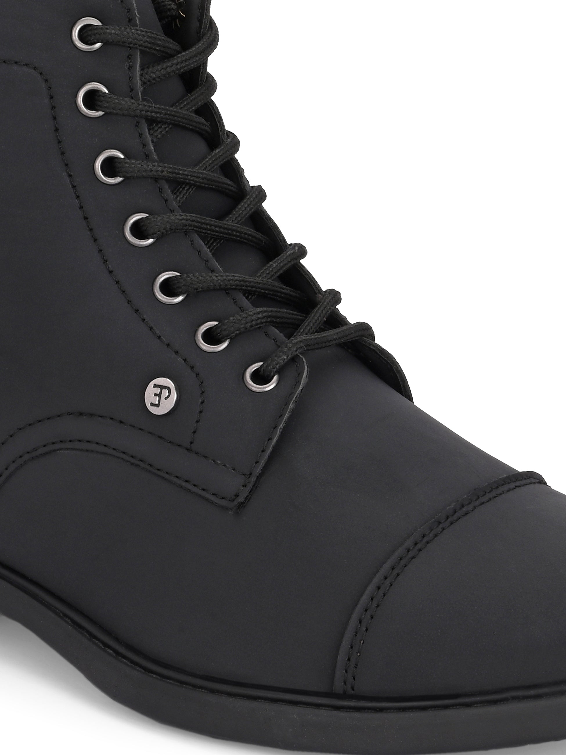 Sleek black casual boots combining modern style with ultimate comfort.