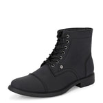 Sleek black casual boots combining modern style with ultimate comfort.