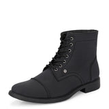 Sleek black casual boots combining modern style with ultimate comfort.