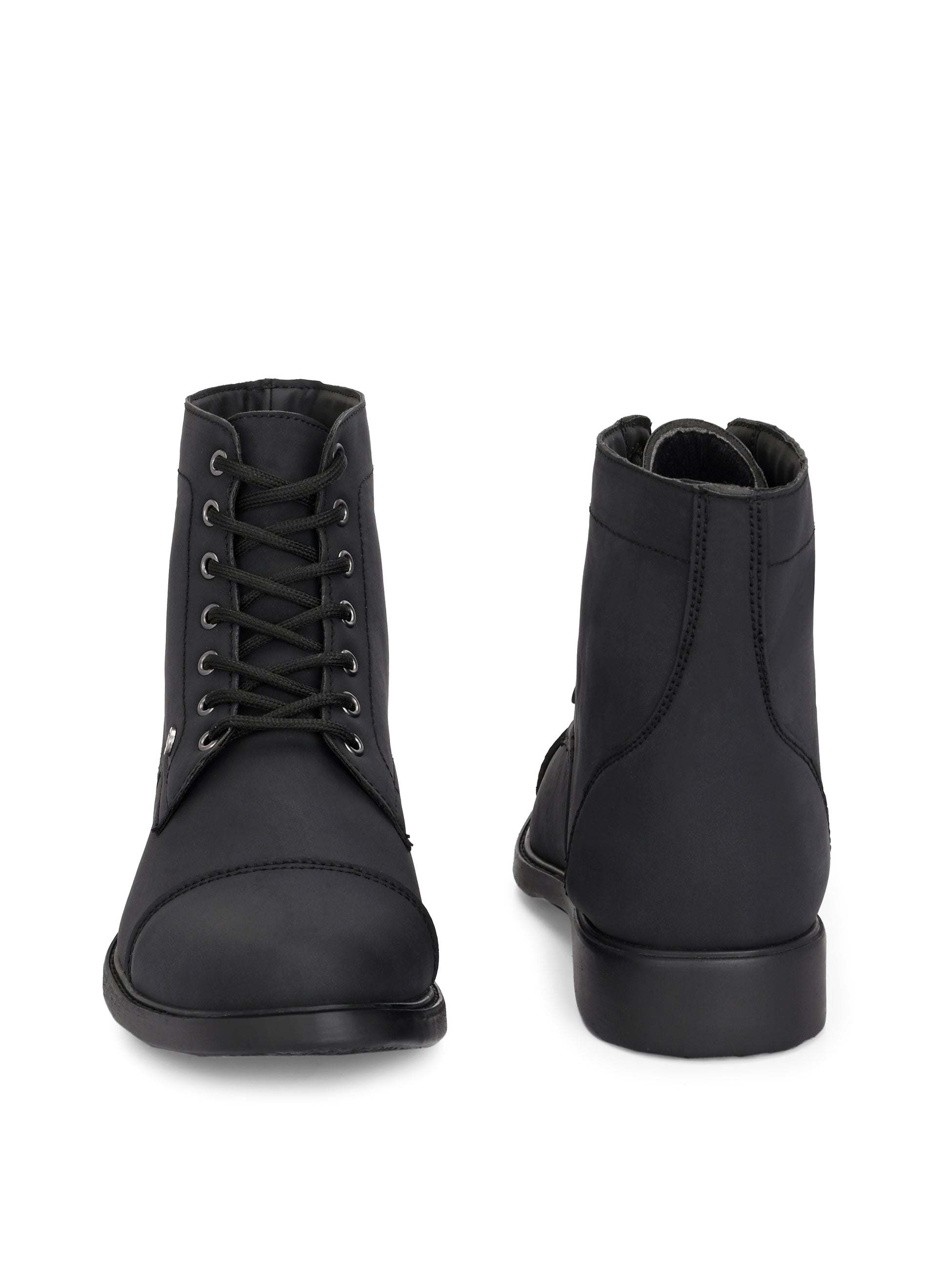 Sleek Men's Stylish Lace-Up Boots combining modern style with ultimate comfort.