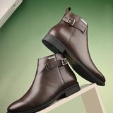 El PASO Lightweight Casual Synthetic Leather Boots for Men - EP4101